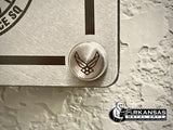 Wall Plate, Brushed Stainless Steel