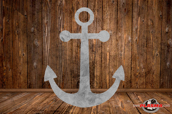 CUT READY, Anchor Silhouette, SVG, DXF