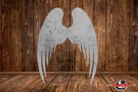 CUT READY, Angel Wings, SVG, DXF