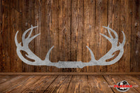 CUT READY, Deer Antlers monogram, SVG, DXF