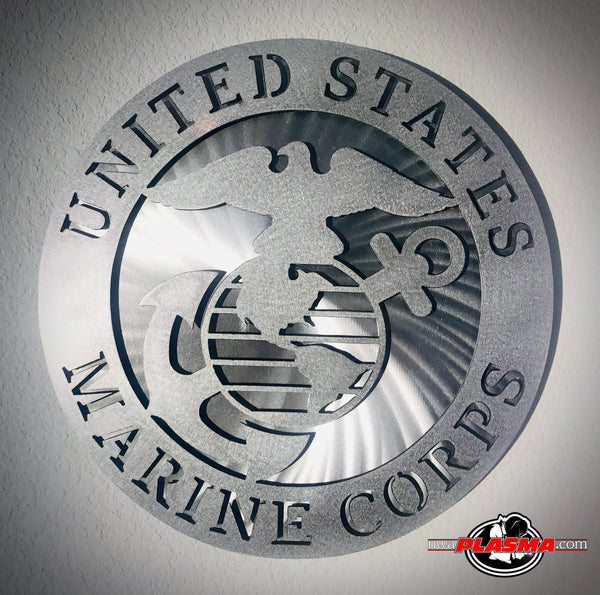 USMC Marine Corps metal art