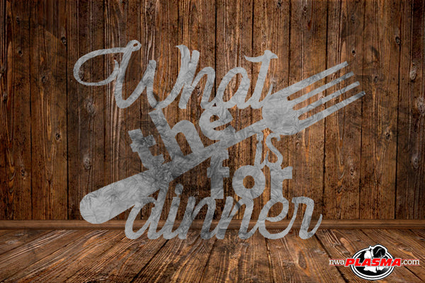 CUT READY, What the fork is for dinner, SVG, DXF
