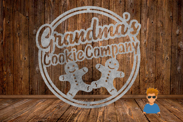 CUT READY, Grandma's Cookie Company, SVG, DXF
