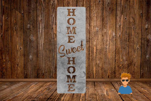 CUT READY, Home Sweet Home, SVG, DXF