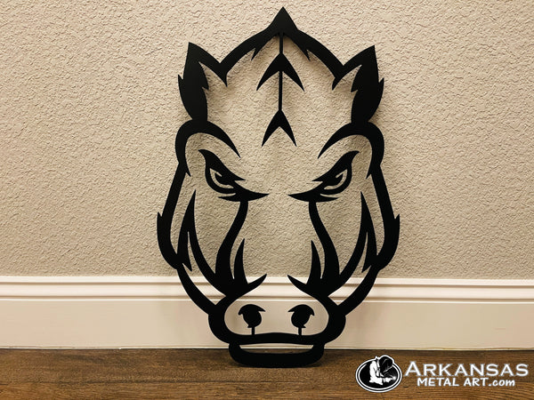 Arkansas Razorback Face – Arkansas Metal Art arkansas-razorback-face-arkansas-metal-art