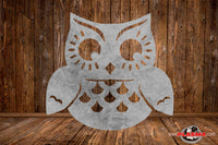 CUT READY, Owl Silhouette, SVG, DXF