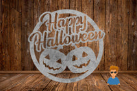 CUT READY, Pumpkins Happy Halloween, SVG, DXF